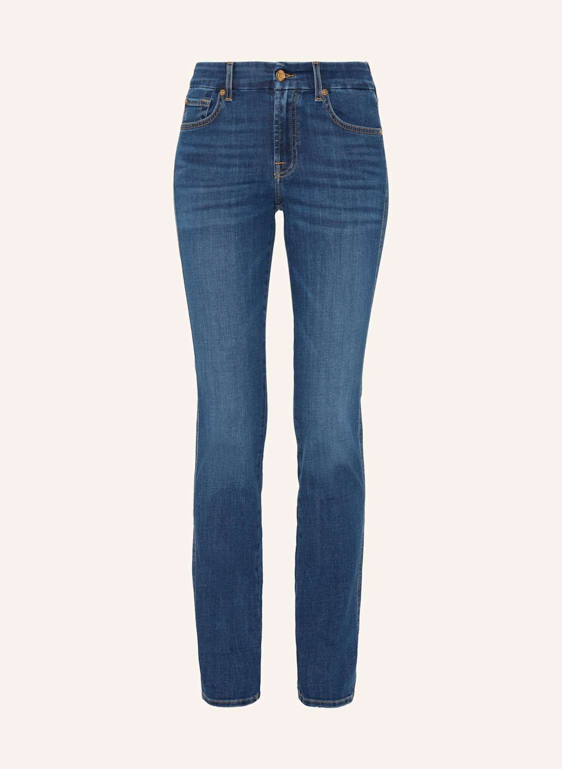 7 For All Mankind Straight Jeans Kimmie blau von 7 For All Mankind
