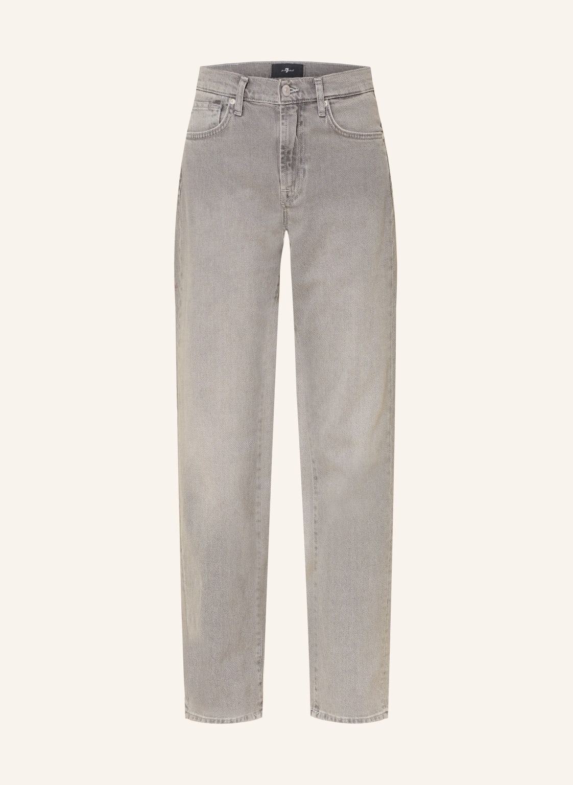 7 For All Mankind Straight Jeans Tess grau von 7 For All Mankind