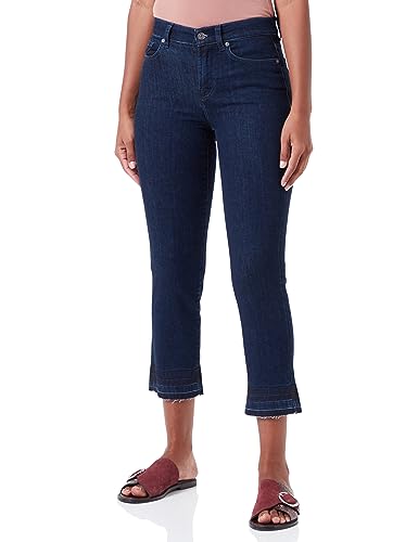 7 For All Mankind The Straight Crop Soho Classic with Released Hem von 7 For All Mankind