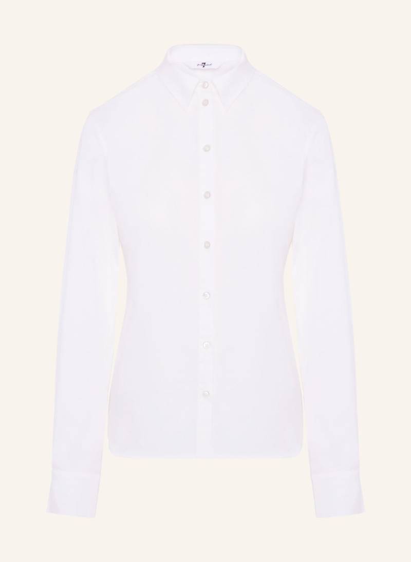 7 For All Mankind Tied Shirt weiss von 7 For All Mankind