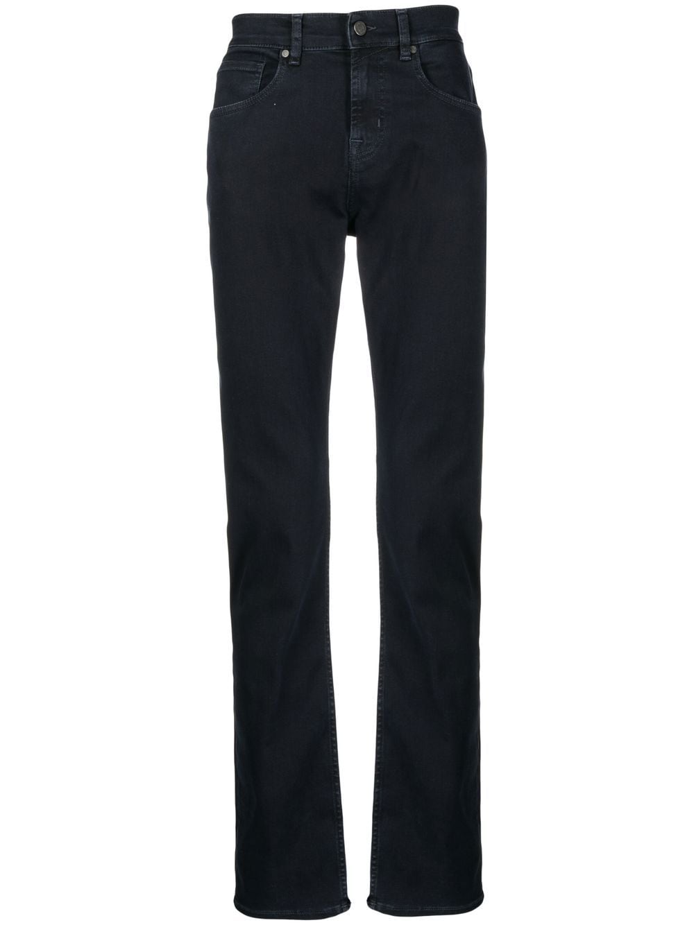 7 For All Mankind Tief sitzende Slim-Fit-Jeans - Blau von 7 For All Mankind