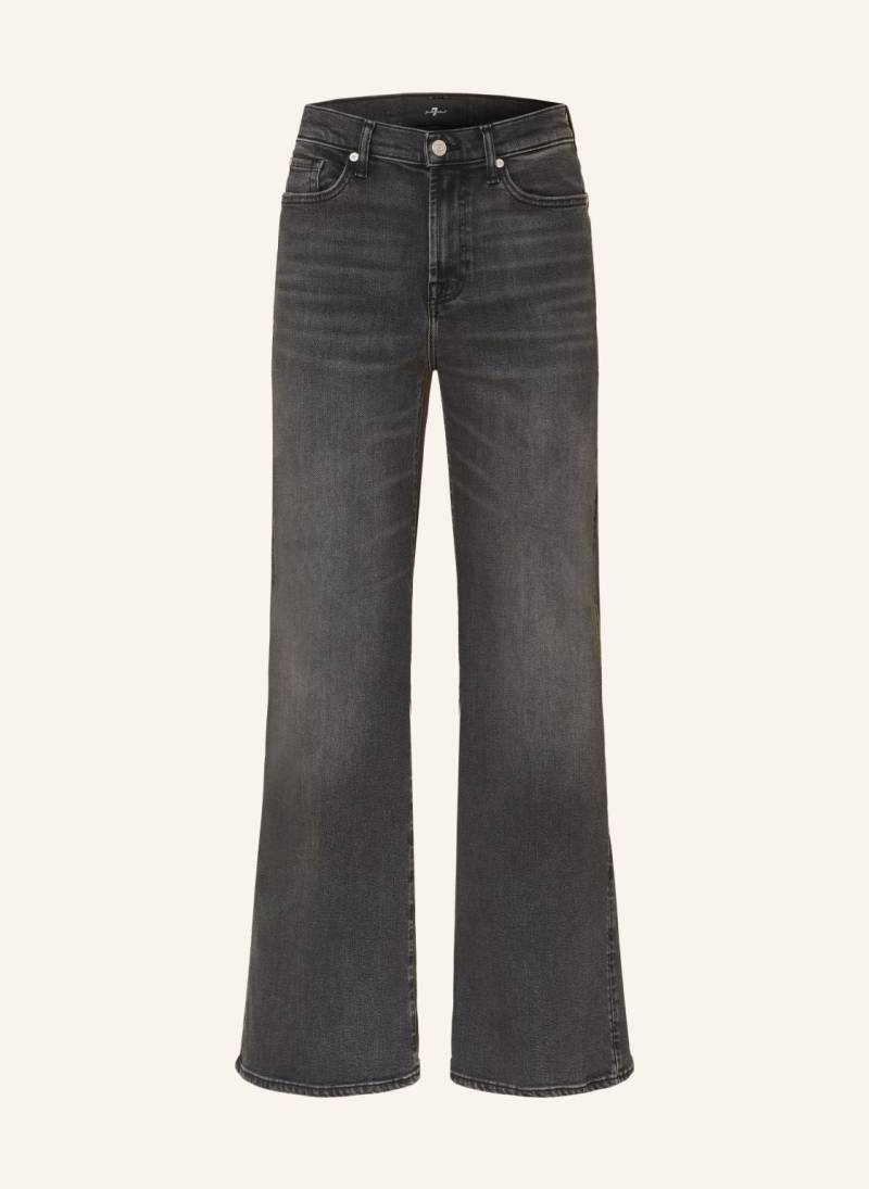 7 For All Mankind Wide Leg Jeans Modern Dojo schwarz von 7 For All Mankind