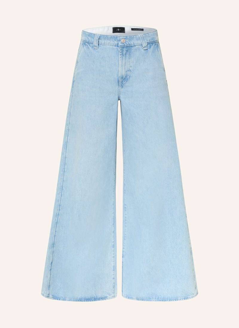 7 For All Mankind Wide Leg Jeans Willow Trouser blau von 7 For All Mankind