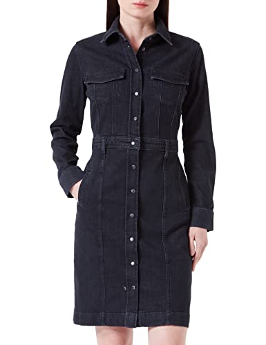 7 For All Mankind Women's Luxe Dress, Dark Blue, Regular von 7 For All Mankind