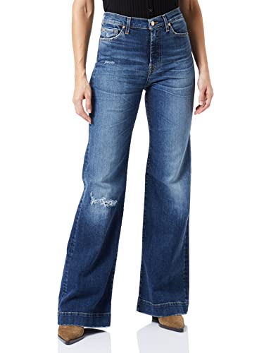 7 For All Mankind Women's MODERN Dojo Jeans, Dark Blue, 23 von 7 For All Mankind