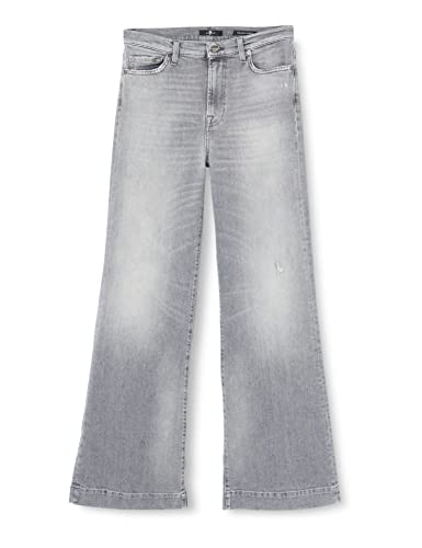 7 For All Mankind Women's MODERN Dojo Jeans, Grey, Regular von 7 For All Mankind