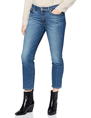 7 For All Mankind Women's Roxanne Ankle Jeans, Mid Blue, 23 von 7 For All Mankind
