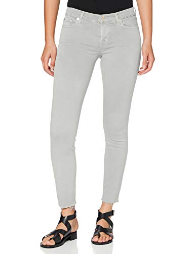 7 For All Mankind Womens Skinny Jeans, Grey, 24 von 7 For All Mankind