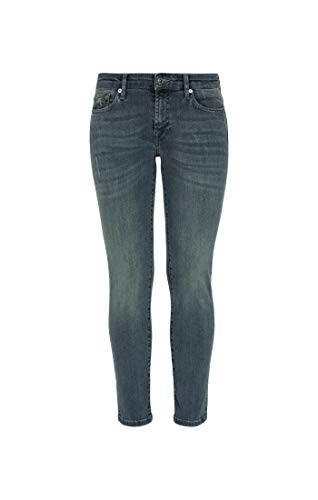 7 For All Mankind Womens Slim Jeans, Grey, 23 von 7 For All Mankind