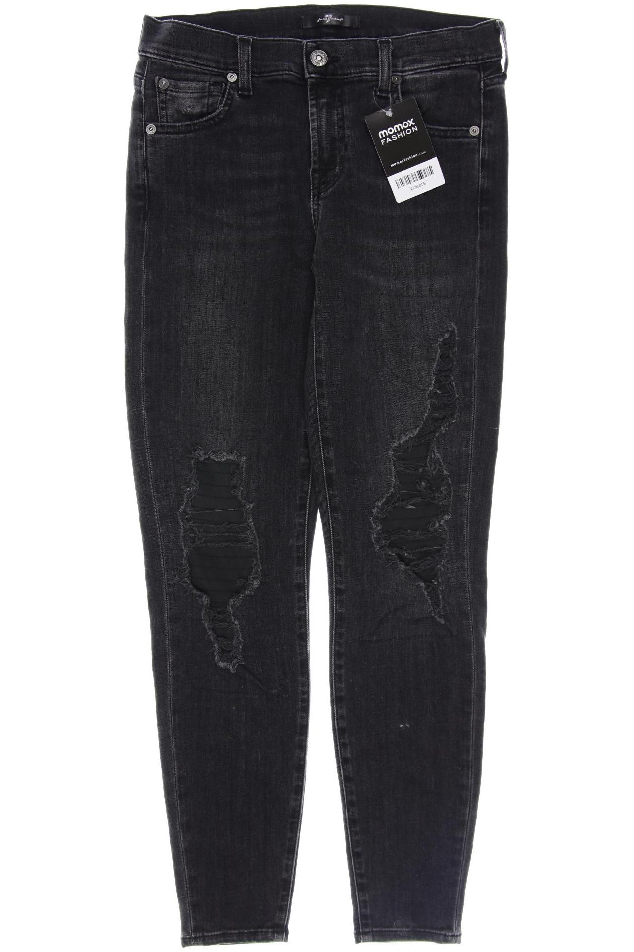 7 for all mankind Damen Jeans, grau von 7 For All Mankind