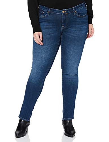 7 for all mankind Damen PYPER Skinny Jeans, Mid Blue, 26 von 7 For All Mankind