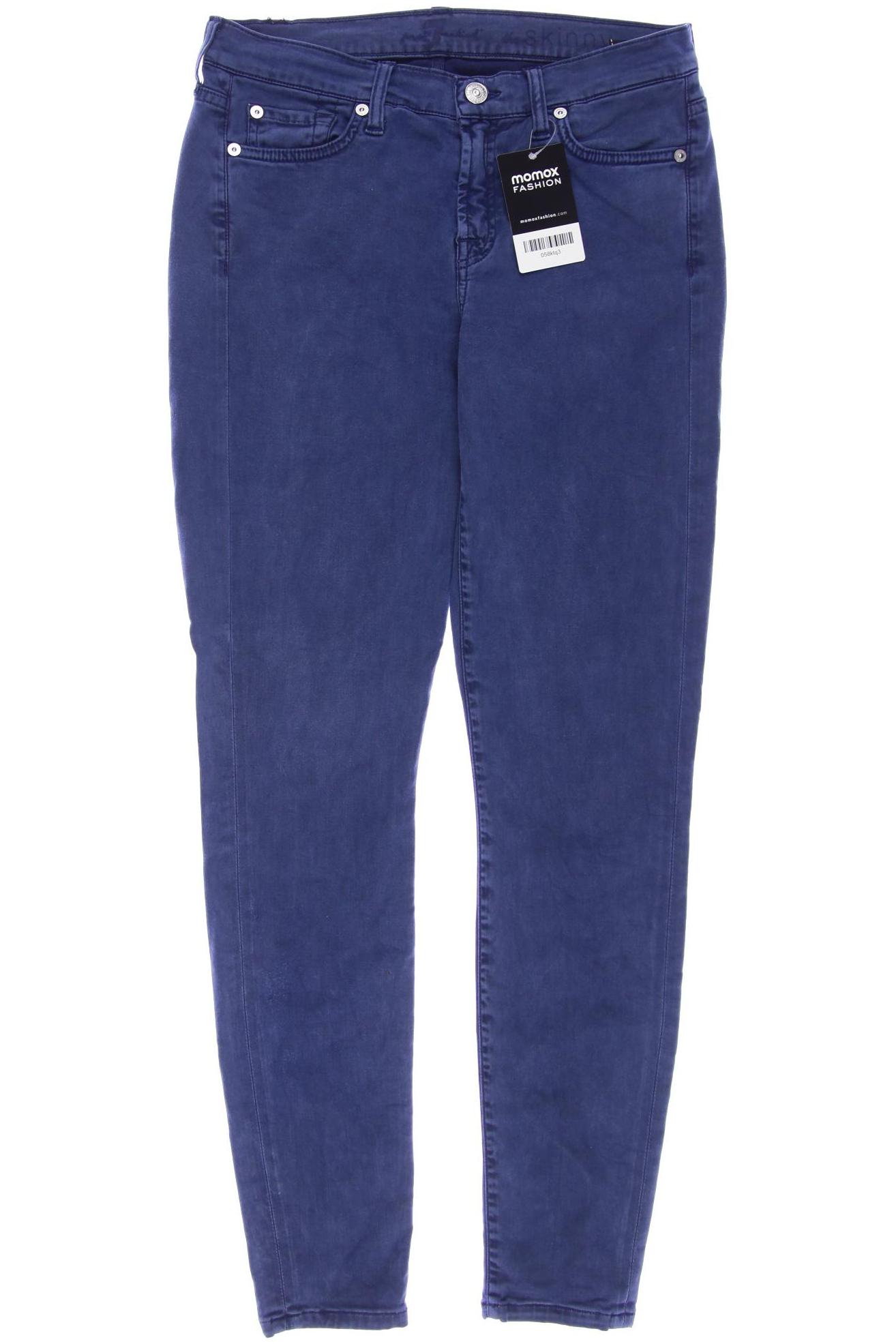 7 for all mankind Damen Stoffhose, blau von 7 For All Mankind