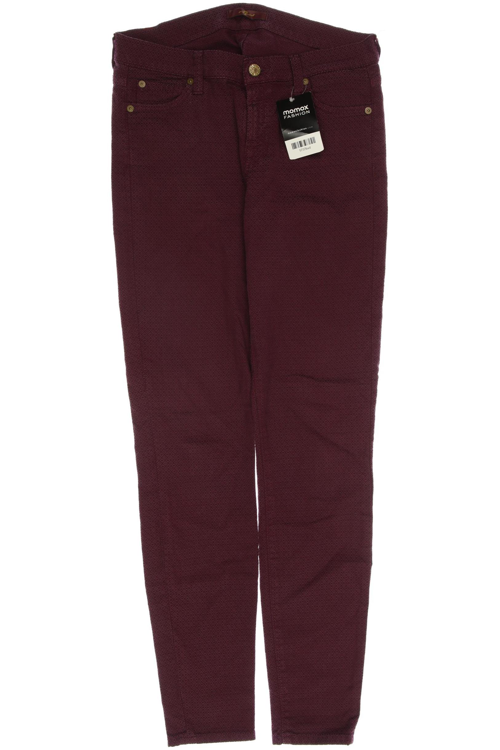 7 for all mankind Damen Stoffhose, bordeaux von 7 For All Mankind