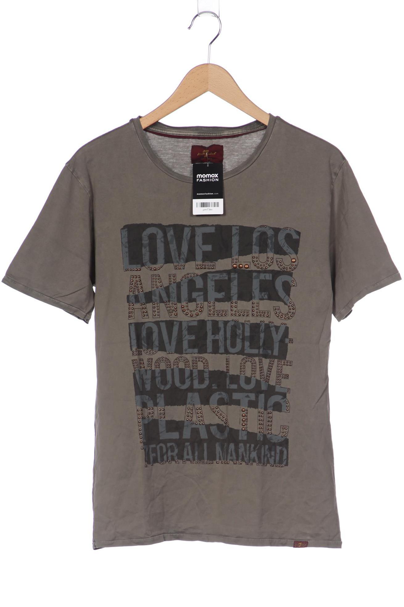 7 for all mankind Herren T-Shirt, braun, Gr. 48 von 7 For All Mankind