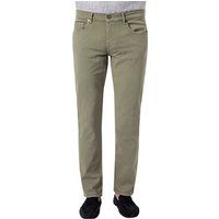 7 for all mankind Herren Hose grün Baumwolle Slim Fit von 7 For All Mankind