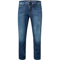 7 for all mankind Herren Jeans blau Baumwoll-Stretch Straight Fit von 7 For All Mankind