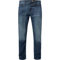 7 for all mankind Herren Jeans blau Baumwoll-Stretch Straight Fit von 7 For All Mankind