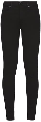 HW Skinny Slim Illusion Luxe Rinsed Black HW Skinny Slim Illusion Luxe Rinsed Black von 7 For All Mankind