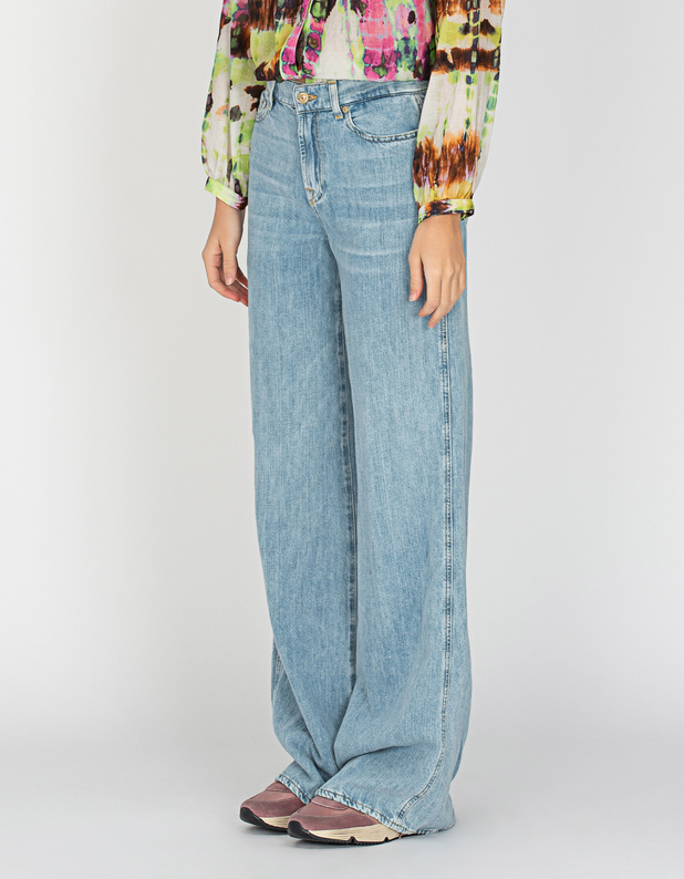 Lotta Linen Light Blue von 7 For All Mankind