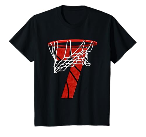 7. Basketball Geburtstag - Kinder Basketball Geschenk T-Shirt 7. Basketball Geburtstag - Kinder Basketball Geschenk T-Shirt von 7 Jahre Basketball Geburtstag - BBall Geschenkidee