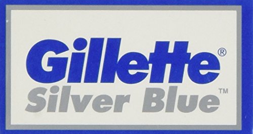 100 Silver Blue Double Edge Razor Blades Made in Russia by 7 O'clock von 7 O'clock