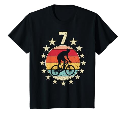 7. Geburtstag Fahrrad 7 Jahre altes Fahrrad Geburtstag Junge Mädchen T-Shirt 7. Geburtstag Fahrrad 7 Jahre altes Fahrrad Geburtstag Junge Mädchen T-Shirt von 7 Years Old Birthday Bike Lovers