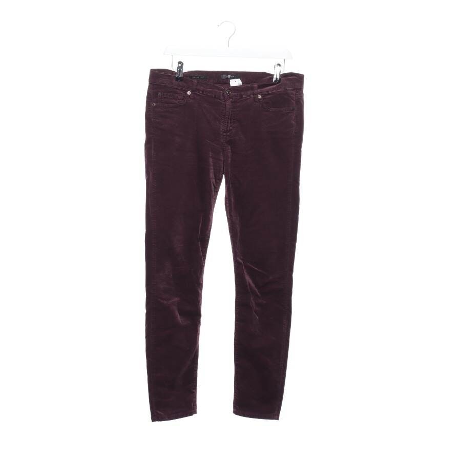 7 for all mankind Cordhose W30 Bordeaux von 7 for all mankind