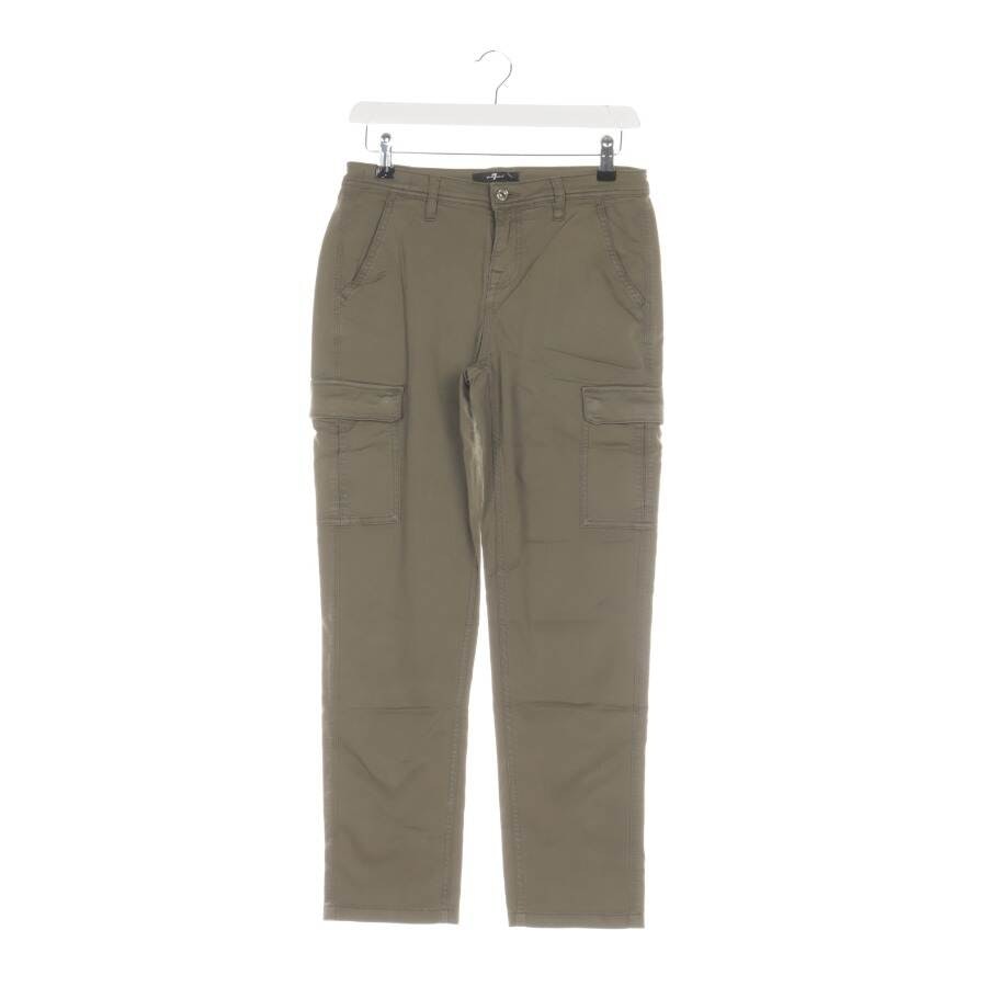 7 for all mankind Hose W27 Olive von 7 for all mankind