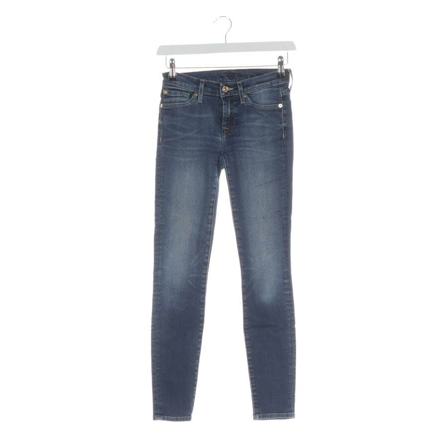 7 for all mankind Jeans Skinny W24 Navy von 7 for all mankind