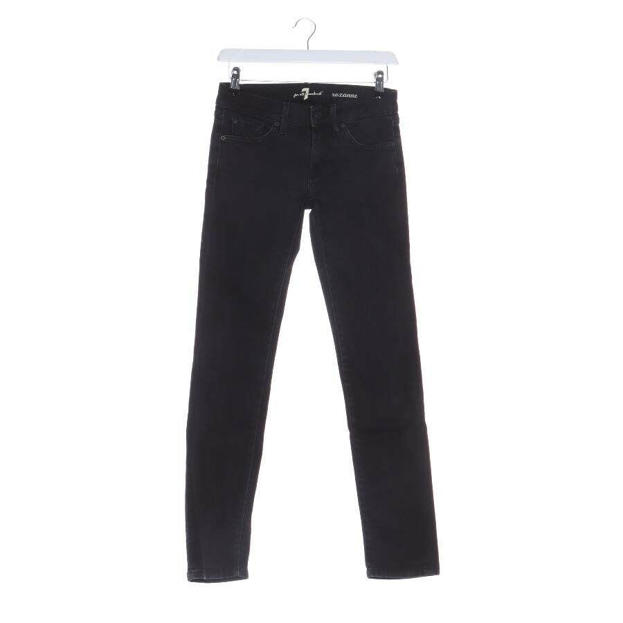 7 for all mankind Jeans Skinny W24 Schwarz von 7 for all mankind