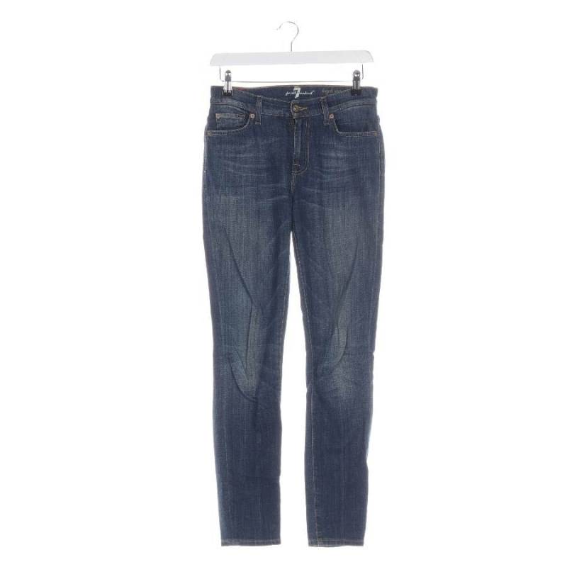 7 for all mankind Jeans Skinny W25 Navy von 7 for all mankind
