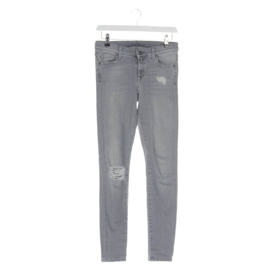 7 for all mankind Jeans Skinny W25 Hellgrau von 7 for all mankind