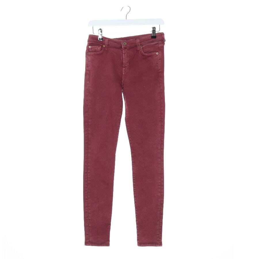 7 for all mankind Jeans Skinny W29 Bordeaux von 7 for all mankind