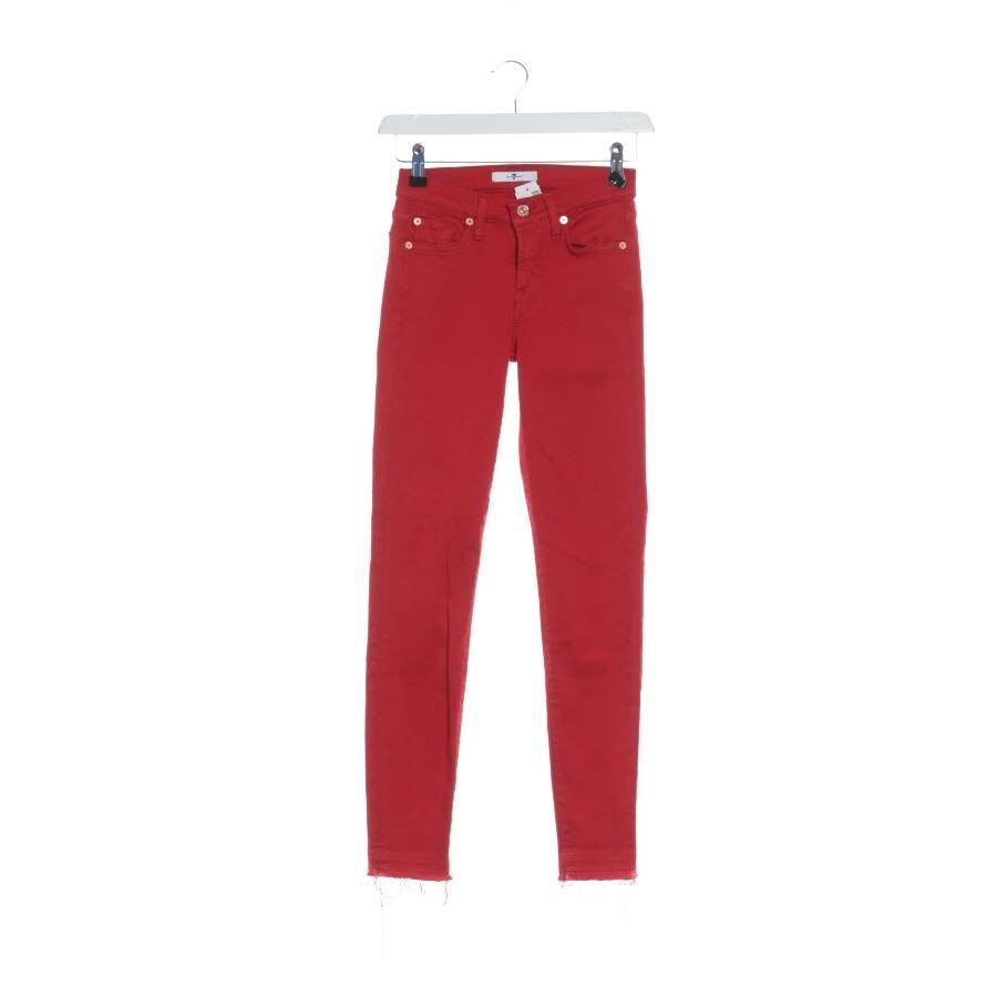 7 for all mankind Jeans Slim Fit W26 Rot von 7 for all mankind