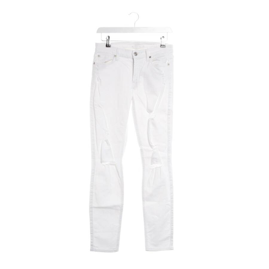 7 for all mankind Jeans Slim Fit W27 Weiß von 7 for all mankind