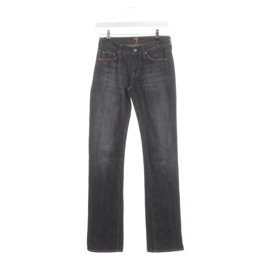 7 for all mankind Jeans Straight Fit W25 Dunkelgrau von 7 for all mankind