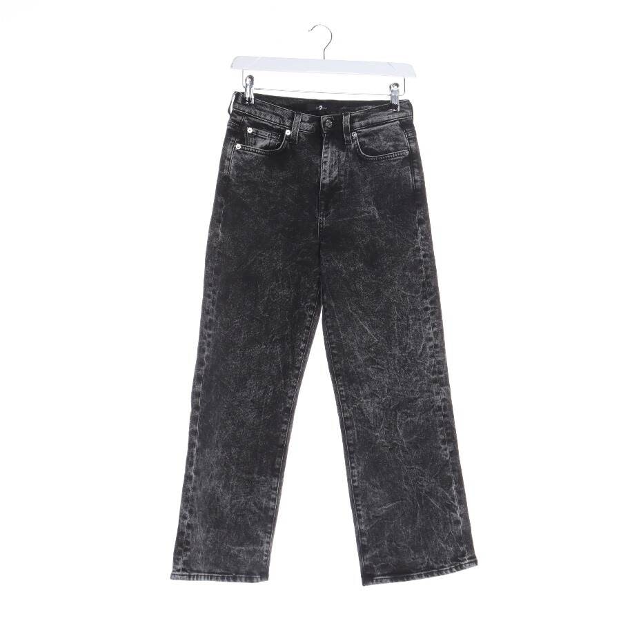 7 for all mankind Jeans Straight Fit W26 Schwarz von 7 for all mankind