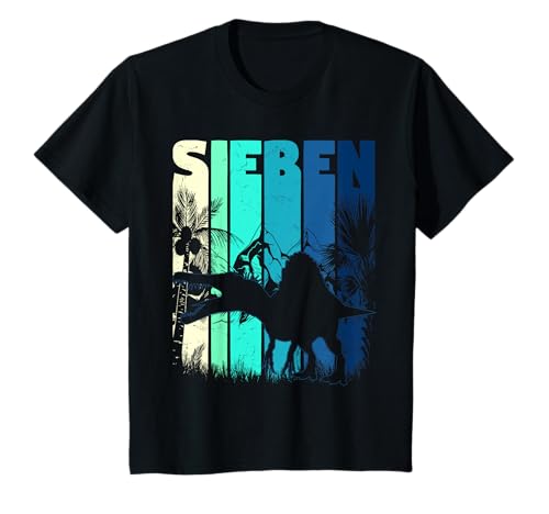 Kinder Spinosaurus 7 Jahre Alt 7. Geburtstag Jungen Mädchen Neun T-Shirt Kinder Spinosaurus 7 Jahre Alt 7. Geburtstag Jungen Mädchen Neun T-Shirt von 7. Geburtstag Geburtstagsgeschenke Jungen Mädchen