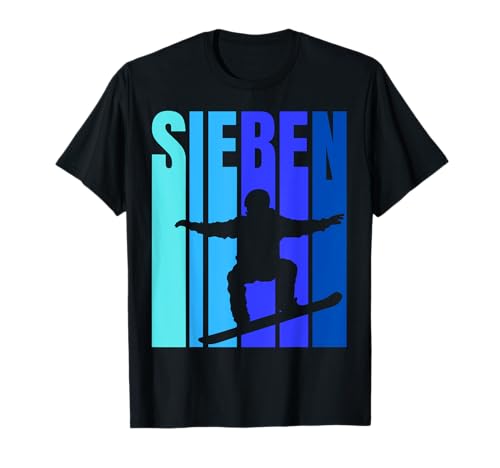 7. Geburtstag Jungs Snowboarder - Siebter Geburtstag T-Shirt 7. Geburtstag Jungs Snowboarder - Siebter Geburtstag T-Shirt von 7. Geburtstag Jungs Deko Snowboard