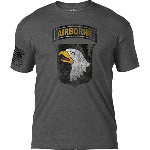 7.62 Design Army 101st Airborne Division 'Distressed' Patriotic Men's T Shirt von 7.62 Design