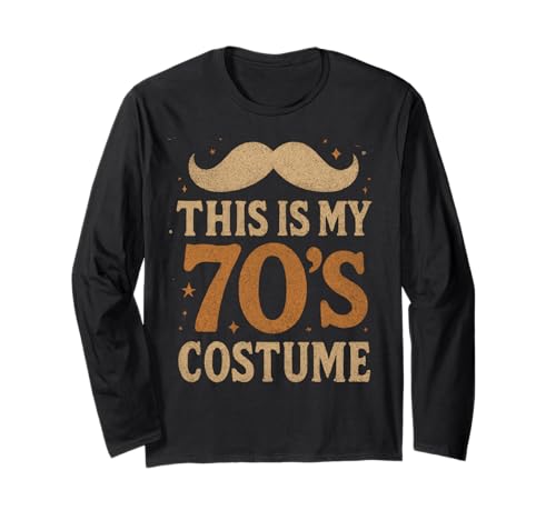 This is My 70er Jahre Kostüm 70 Stile Herren Damen 70er Jahre Disco 1970er Jahre Langarmshirt This is My 70er Jahre Kostüm 70 Stile Herren Damen 70er Jahre Disco 1970er Jahre Langarmshirt von 70`s Disco Outfit For Men & Women Co.