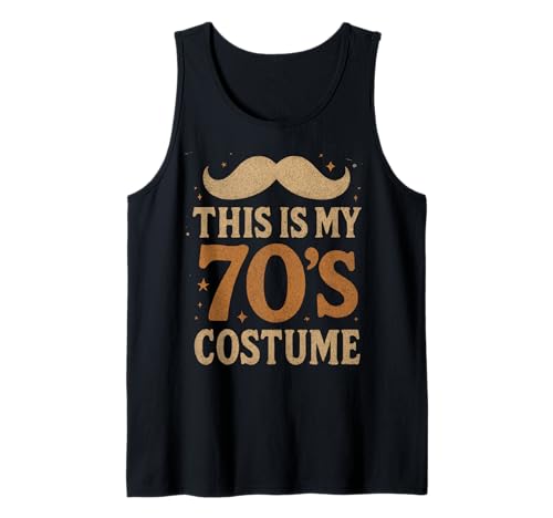 This is My 70er Jahre Kostüm 70 Stile Herren Damen 70er Jahre Disco 1970er Jahre Tank Top von 70`s Disco Outfit For Men & Women Co.