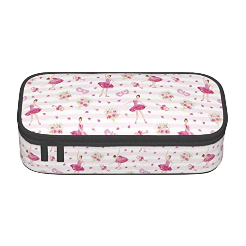 702 Federmäppchen Ballett-Tanz-Liebhaber-Gymnastik Pencil Case Mit Reißverschluss Briefpapier Tasche Tragbar Bleistift Tasche Für Geschenk Schule Schulsachen von 702