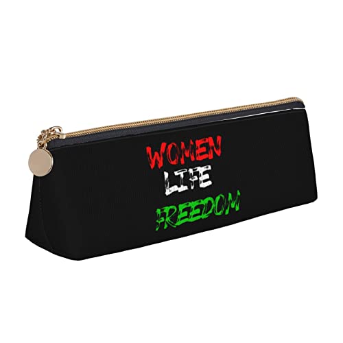 702 Federtasche Frauen, Frauen, Lebensfreiheit Pencil Case Strapazierfähig Bleistift Tasche Praktischem Stiftetasche Für Teenager College-Studenten Student von 702