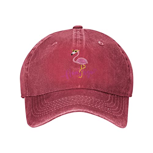 702 Kappe Lustiger Flamingo Süß Basecap Cool Sportkappe Unisex Sport Mütze Für Erwachsene Erwachsenen Sport von 702