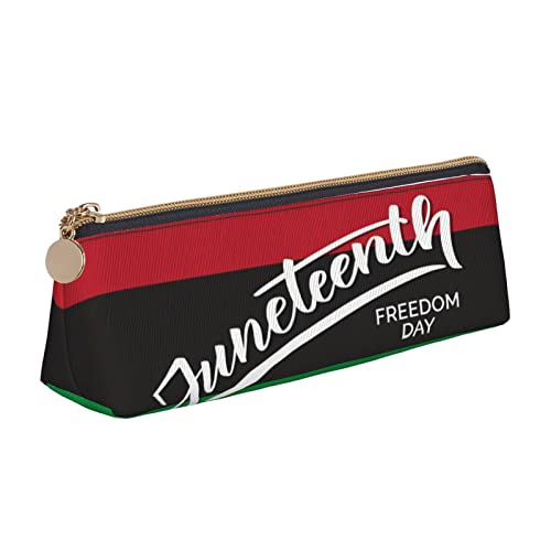 702 Stiftetasche Juneteenth Freedom Day Afroamerikaner Stifthalter Tragbar Briefpapier Tasche Premium Stiftemappe Für Erwachsene Damen Mädchen von 702