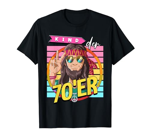 Kind der 70er Jahre Mann Kostüm T-Shirt von 70er Jahre Geschenke