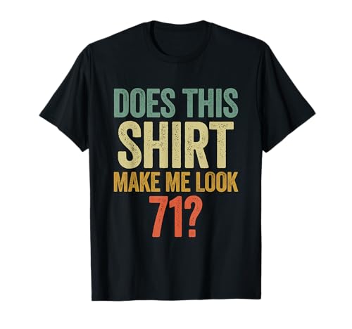 Vintage Geschenk Männer 71 Jahre Lustig 71. Geburtstag Deko T-Shirt Vintage Geschenk Männer 71 Jahre Lustig 71. Geburtstag Deko T-Shirt von 71. Geburtstag für Männer