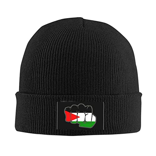 716 Klassische Beanie Mütze Frei-Palästina-Kampf-Revolution Slouch Beanie Mütze Weichem Kopfbedeckung Atmungsaktiv Beanie Mütze Für Winter Frühling Erwachsene von PIROIT
