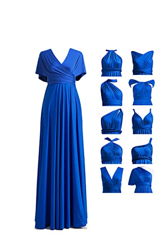 Infinity Kleid mit Bandeau Convertible Brautjungfernkleid Lang Übergröße Multi-Way Kleid Twist Wickelkleid von 72styles
